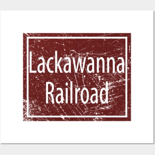 Distressed Lackawanna Railroad Posters and Art